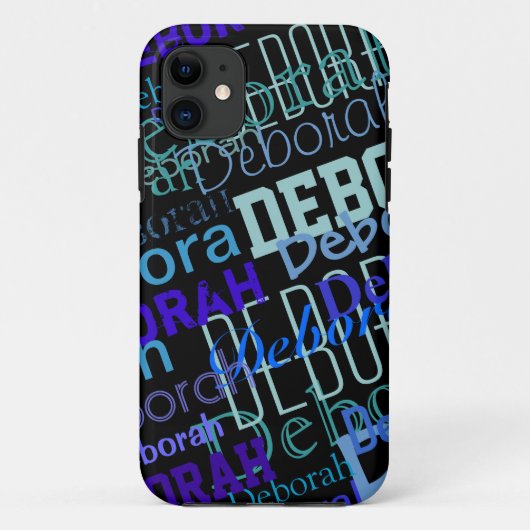 creëer-naampatroon Case-Mate iPhone case (Achterkant)