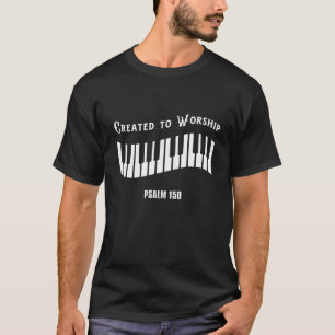Creëer om het 150-toetsenbordPianoontwerp van de s T-shirt