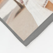 Creëer Oma 16 Fotocollage Elegant Keepsake Fleece Deken (Hoek)