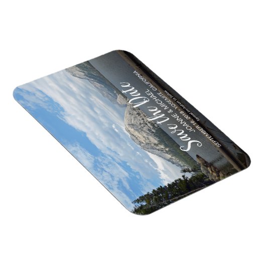 Creëer onze eigen Save the Date reisfoto Magneet (Rechterzijde)