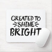 Creëer op Shine Bright Gospel Graphics Aesthetics Muismat (Met muis)