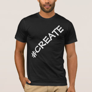 #CREËER Overmaatse letters Mannen T-Shirt
