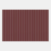 Creëer Own Elegant Burgundy Inpakpapier Vel (Voorkant 2)