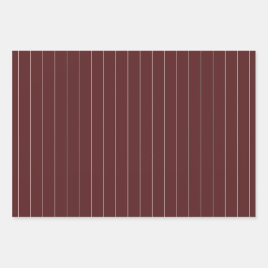 Creëer Own Elegant Burgundy Inpakpapier Vel (Voorkant 2)