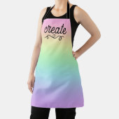 Creëer Pastel Rainbow Apron Schort (Insitu)