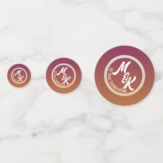 Creëer personalised celebration confetti (Achterkanten)