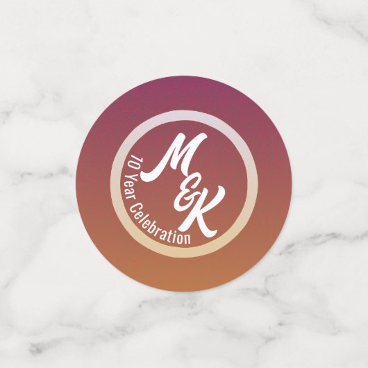 Creëer personalised celebration confetti (Kleine voorkant)