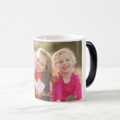 Creëer Persoonlijke fotokleur Morphing wijzigen Magische Mok (Voorkant rechts)