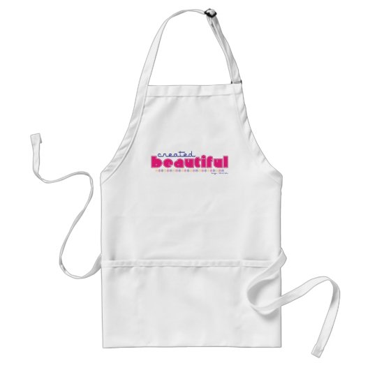 Creëer prachtige dames Christelijk apron Standaard Schort (Voorkant)