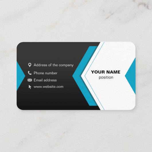 Creëer Professioneel Visitekaartje (Achterkant)