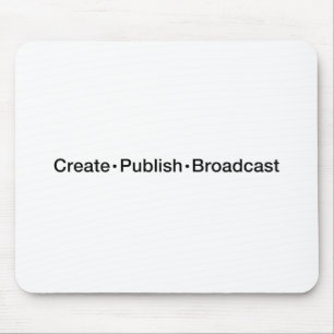 "CREËER ・ PUBLISH ・ BROADCAST", tekst, CREËE Muismat