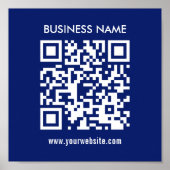 Creëer QR-code direct | Modern eenvoudig ontwerp Poster (Voorkant)