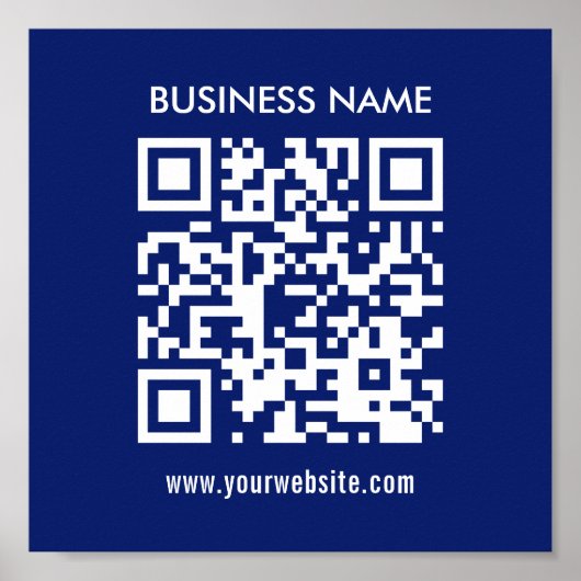 Creëer QR-code direct | Modern eenvoudig ontwerp Poster (Voorkant)