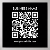 Creëer QR-code direct | Modern eenvoudig ontwerp Poster (Voorkant)