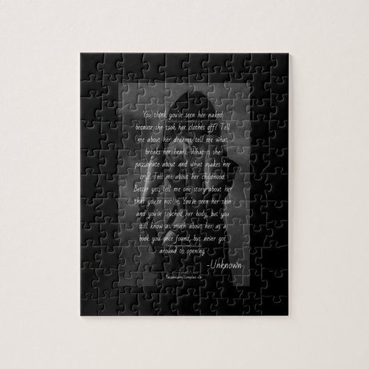 Creëer Quiet Quotes Legpuzzel (Verticaal)