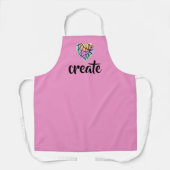 Creëer Rainbow Heart Schort (Voorkant)