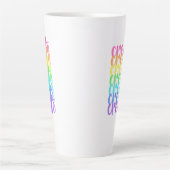"Creëer" Rainbow Latte Mok (Voorkant)