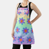 CREËER regenboogbloemen Schort (Insitu)