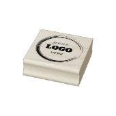 Creëer Ronde Modern Custom Logo Company Business Rubberstempel (Stempel)