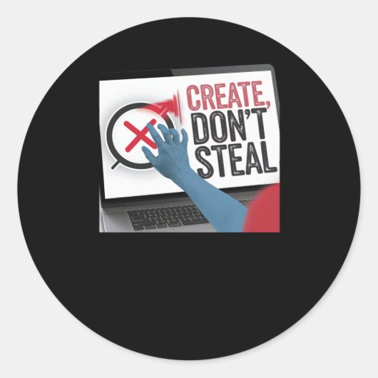 Creëer Ronde Sticker (Voorkant)