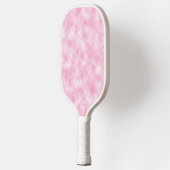 Creëer roze wolken Abstract kunstpatroon Pickleball Paddle (Links)