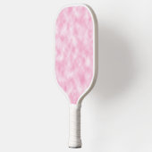 Creëer roze wolken Abstract kunstpatroon Pickleball Paddle (Links)