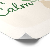 Creëer Ruimte voor rust Poster (Hoek)