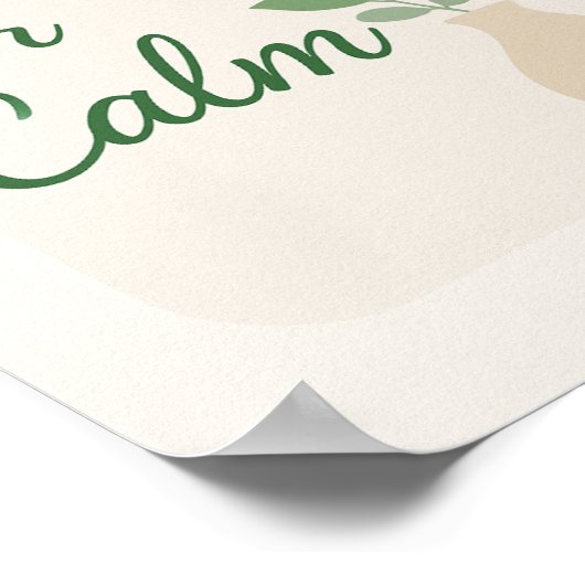 Creëer Ruimte voor rust Poster