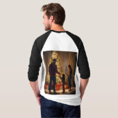 creëer samen kerstherinneringen t-shirt (Achterkant volledig)
