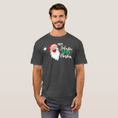 Creëer Santa Familie Gepersonaliseerde Kerstmis T-shirt (Voorkant volledig)