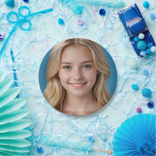 creëer Simple Custom Foto Persoonlijk Papier Bord (Feest)