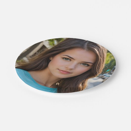 creëer Simple Custom Foto Persoonlijk Papier Bord (Gekanteld)