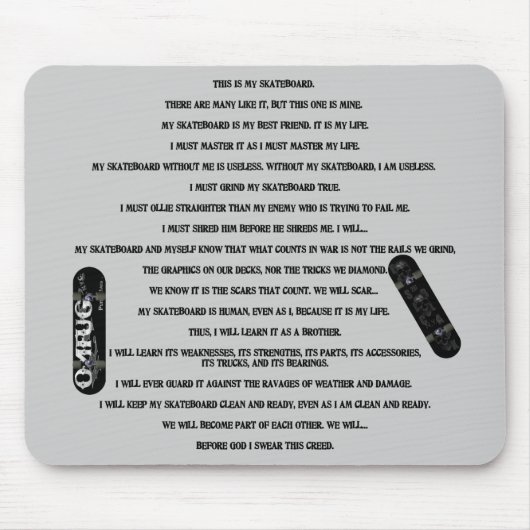 Creëer Skaters Muismat (Voorkant)