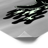 Creëer Slime Hulk Weird Horror Art Poster (Hoek)