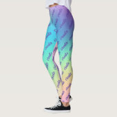 "Creëer" Snijgradiënt pasta Leggings (Links)