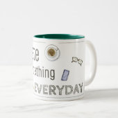 Creëer Something Everyday mok om je te inspireren (Voorkant rechts)