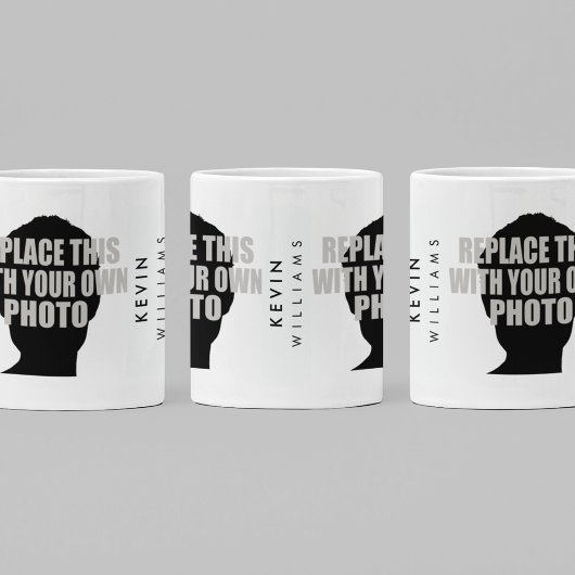 Creëer Speciale foto met naam Koffiemok