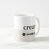 Creëer + Speellijst voor Spotify Koffiemok (Voorkant rechts)