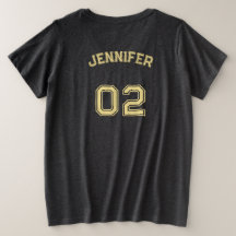 Creëer Speler Naam Jersey Aantal Vrouwen Zacht Lan