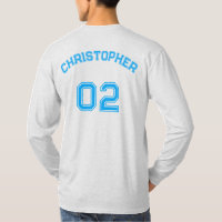 Creëer Speler Naam Jersey Nummer Lange Mouw Comfy