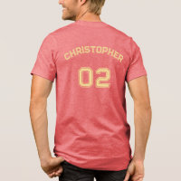 Creëer Speler Naam Jersey Nummer Mannen Rood Katoe