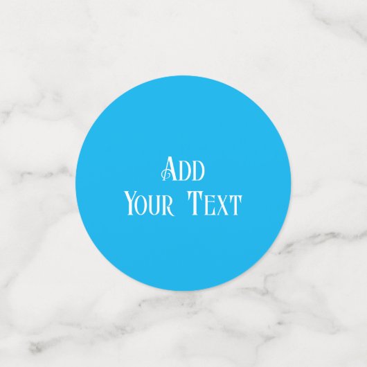 Creëer Stijlvolle professionele aangepaste wensen Confetti (Kleine voorkant)