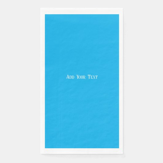 Creëer Stijlvolle professionele aangepaste wensen Servet (Voorkant)