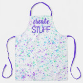 "Creëer STUFF"-Schort Schort (Voorkant)
