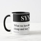 Creëer synergie tussen organisaties mok (Links)