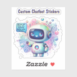 Creëer Talking Chatbot Memes Cartoon Sjablonen Sticker