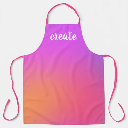 Creëer Tropisch verloop Schort (Voorkant)