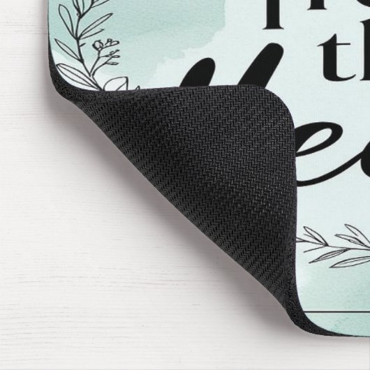 Creëer uit het hart optie 2 muismat (Hoek)