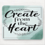 Creëer uit het hart optie 2 muismat (Voorkant)