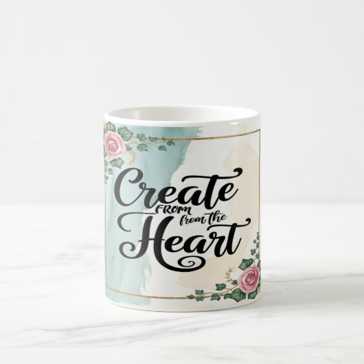 Creëer uit het hart optie 3 koffiemok (Center)